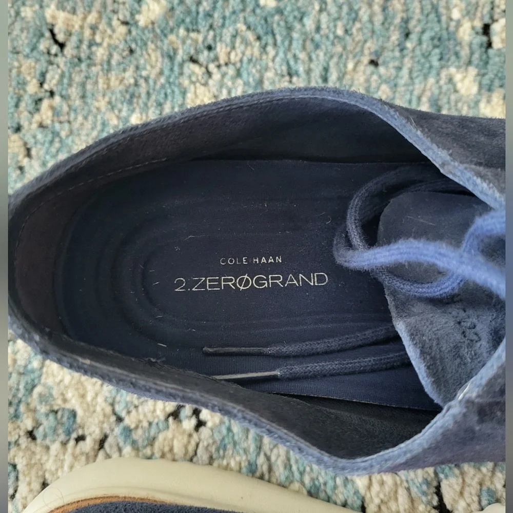 Cole Haan Blue Suede Shoes Men’s size 10
